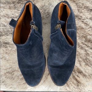 Madewell Navy Boots